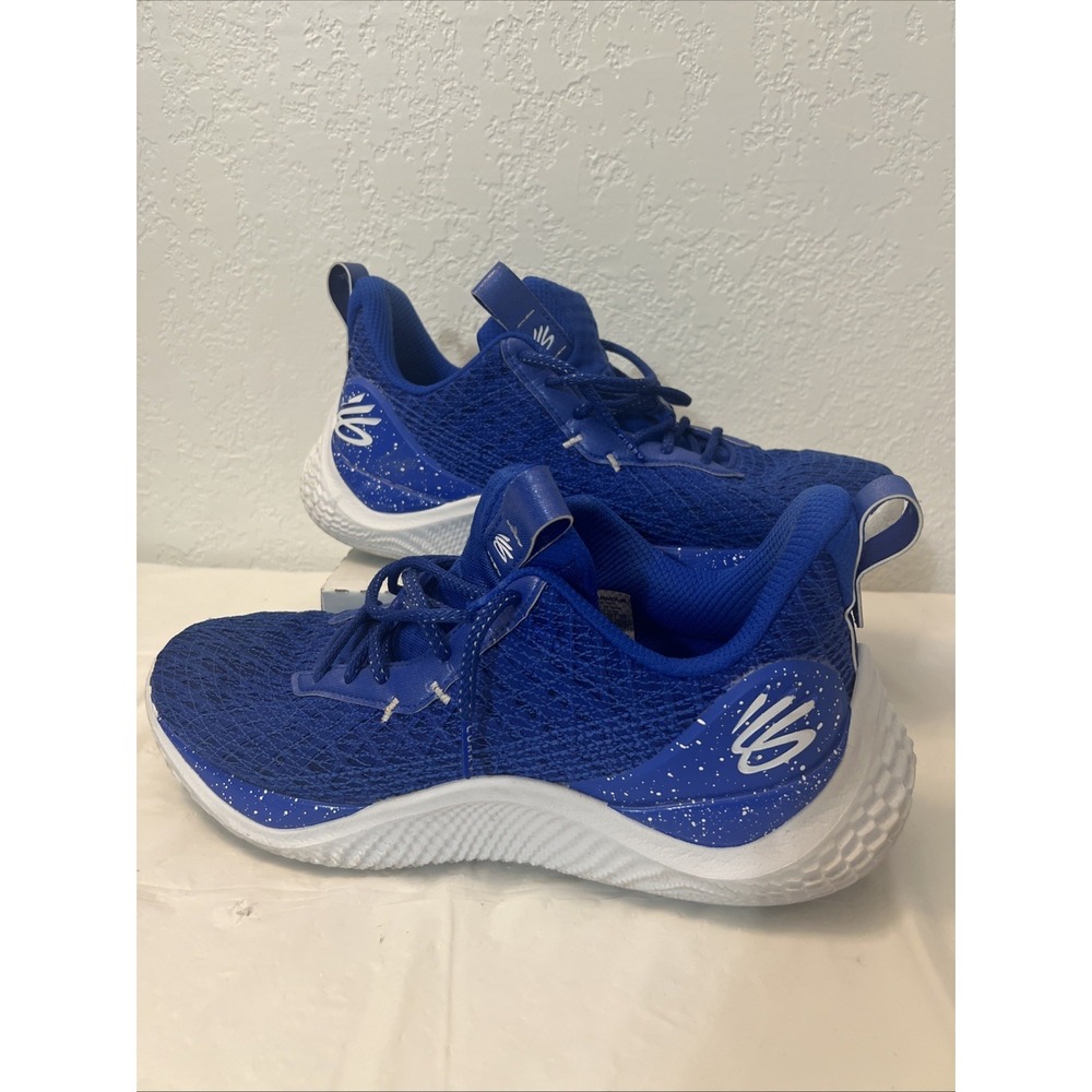 Under Armour Team Curry 10  Basketball Shoes Size M 12 W 13.5 Blue 3026624 401